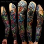 Tattoos - Dinosaur sleeve - 144167